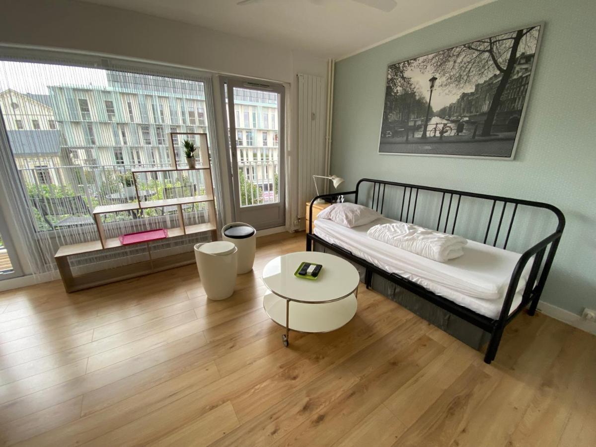 Studio Morgane-Balcon Couvert-Wifi-Pres Centre-Linge Et Menage Reims Buitenkant foto